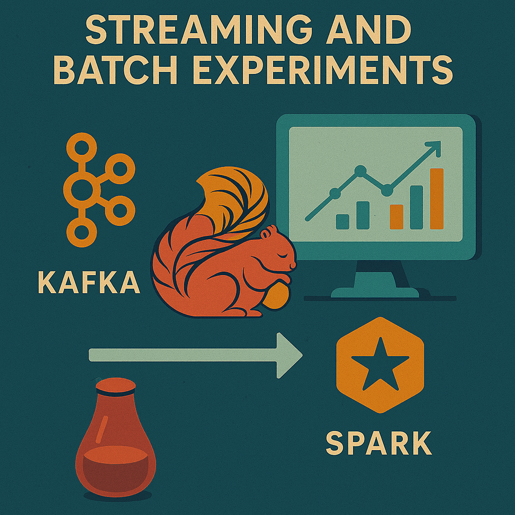 Streaming and Batch Experiments